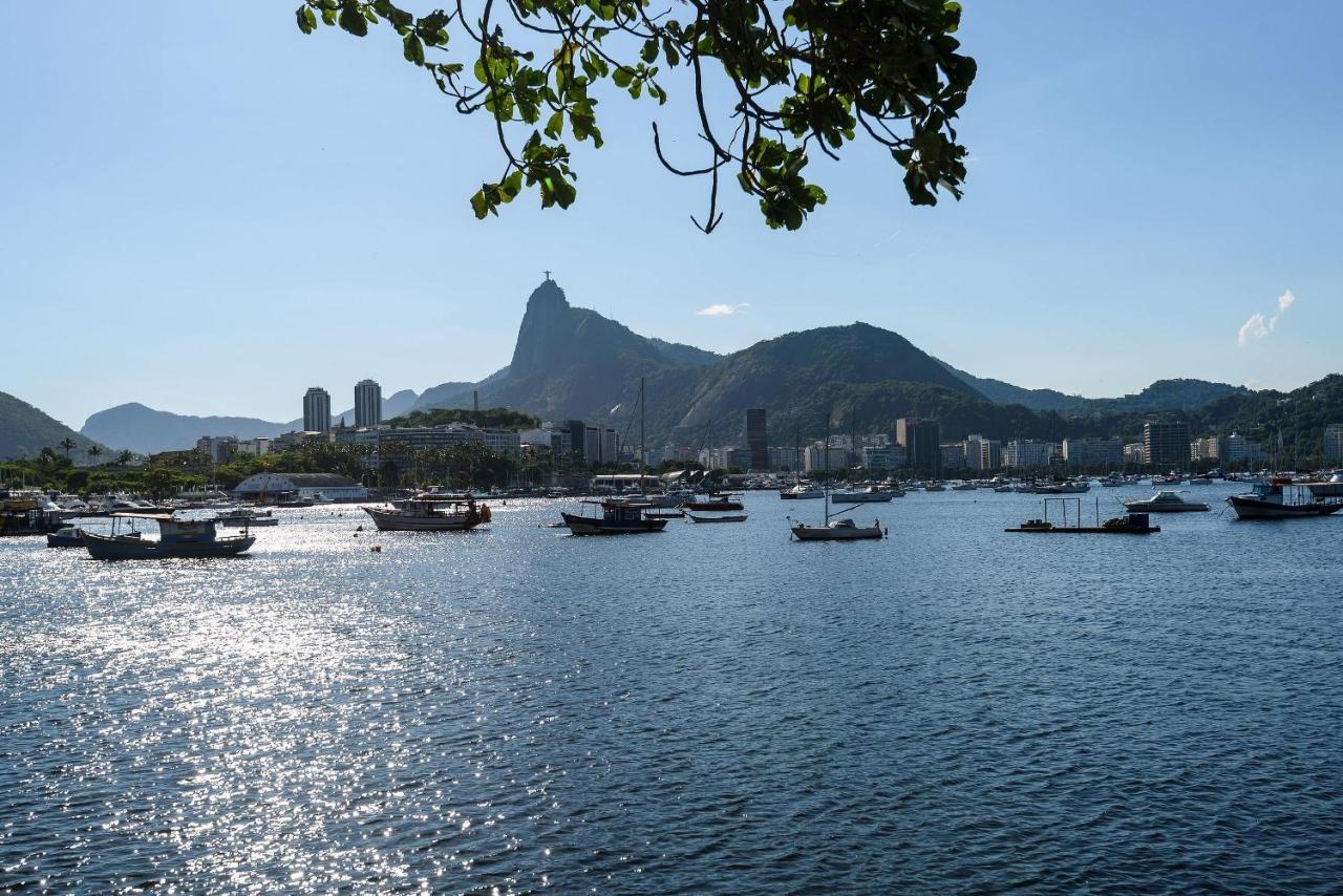 2 Quartos Na Urca Com Vista Para Baia De Guanabara A 700M Pao De Acucar Com Cozinha Completa E Wi-Fi - Bares, Restaurantes E Comercio Local A Poucos Metros Rio de Janeiro Exteriér fotografie