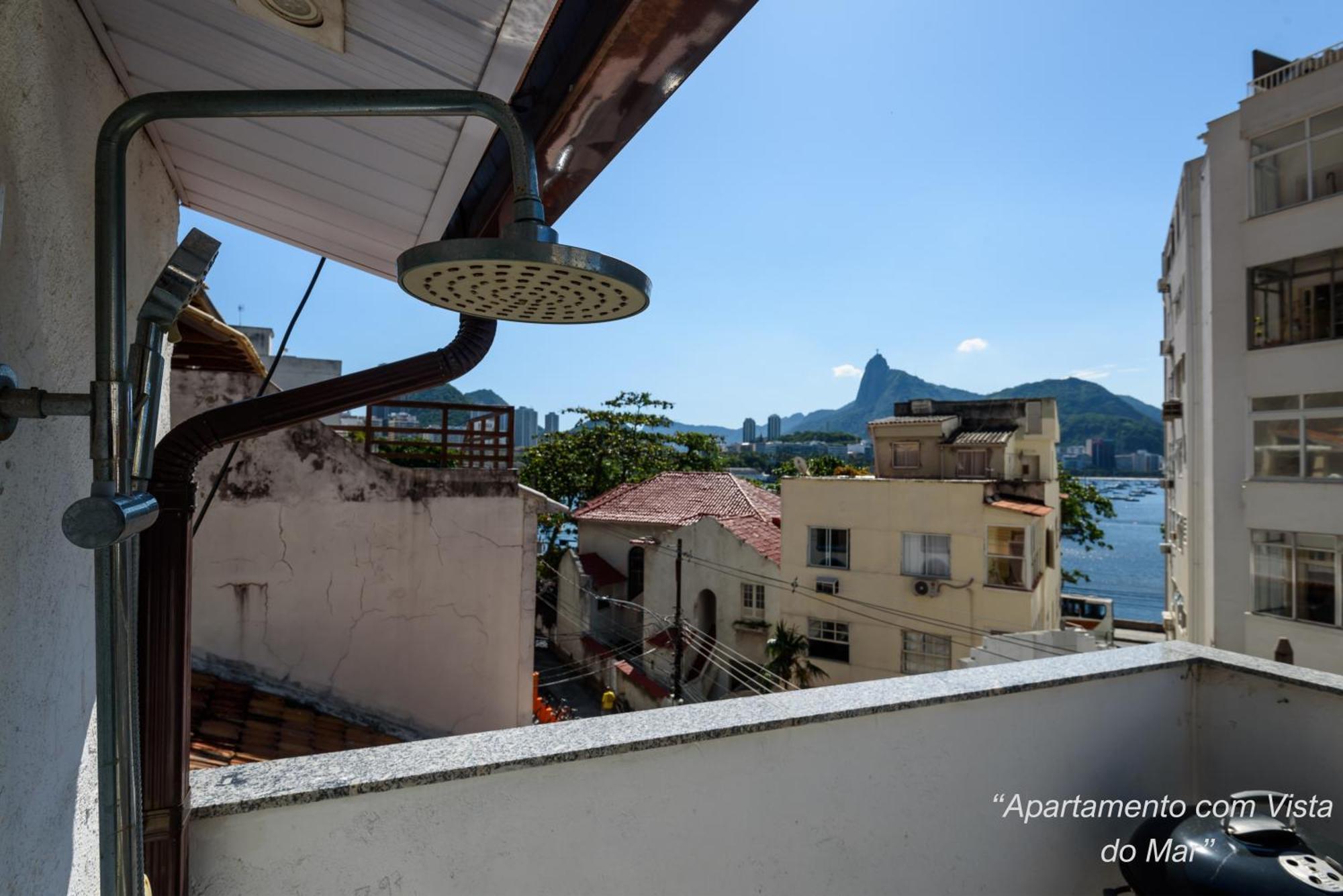 2 Quartos Na Urca Com Vista Para Baia De Guanabara A 700M Pao De Acucar Com Cozinha Completa E Wi-Fi - Bares, Restaurantes E Comercio Local A Poucos Metros Rio de Janeiro Exteriér fotografie