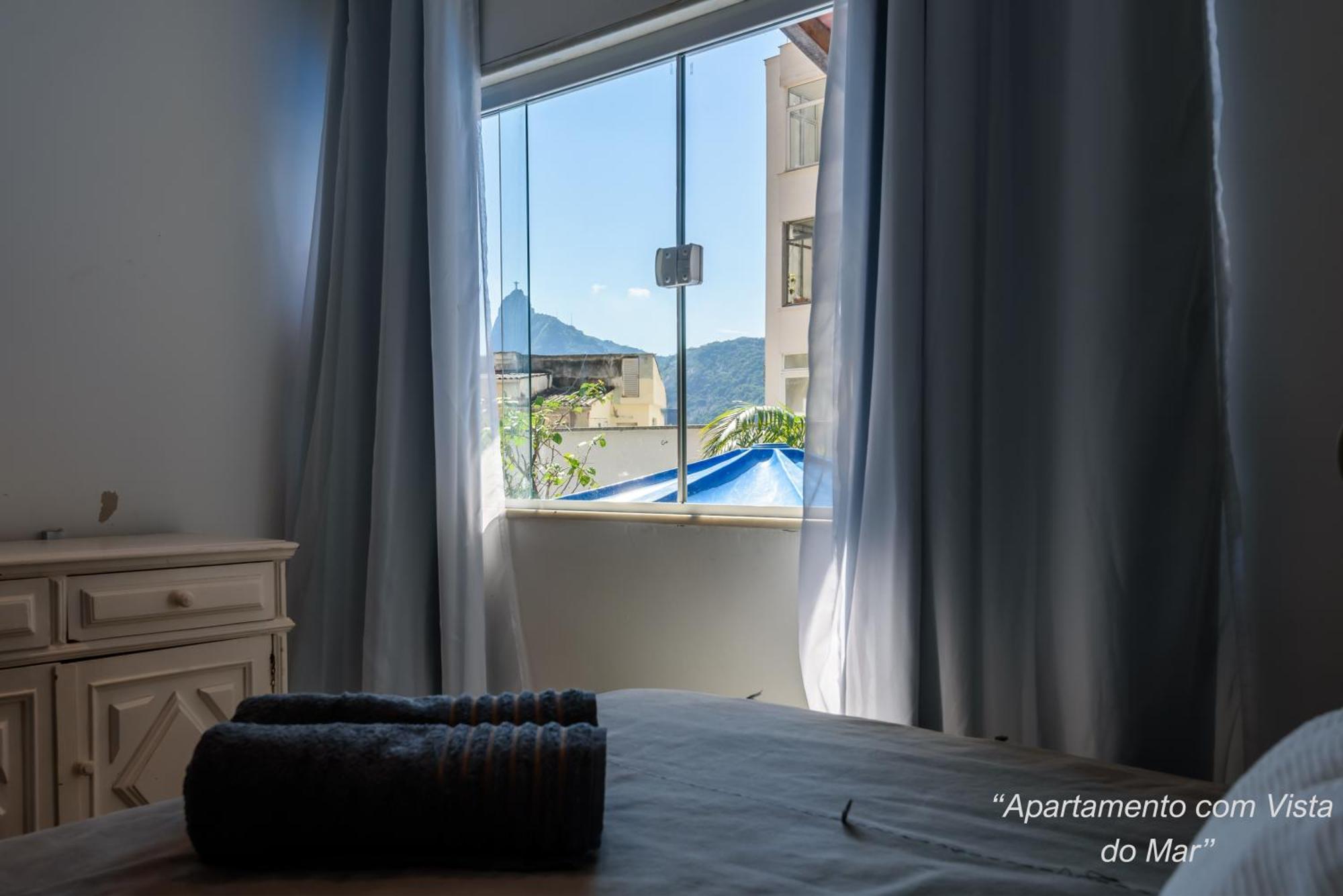 2 Quartos Na Urca Com Vista Para Baia De Guanabara A 700M Pao De Acucar Com Cozinha Completa E Wi-Fi - Bares, Restaurantes E Comercio Local A Poucos Metros Rio de Janeiro Exteriér fotografie